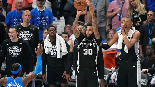 [尚帕尼个人集锦] 正负值+16！尚帕尼vs雷霆轰下20+6集锦