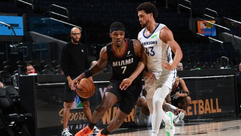 [腾讯全场集锦]🏀夏联-热火击败勇士金 康韦尔26+5 琼斯9中1 奥尔布里奇21+6